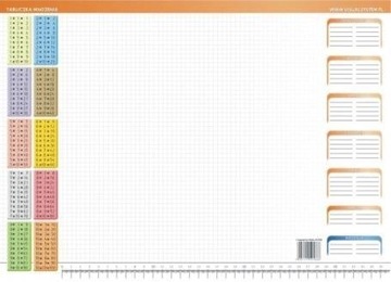 BIUWAR - TABLICZKA MNOŻENIA, VISUAL SYSTEM