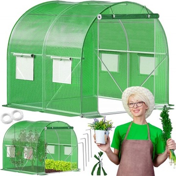 САДОВАЯ ФОЛЬГА ТУННЕЛЬ ТЕПЛИЧНАЯ 2х2х2м ФОЛЬГА для ОВОЩЕЙ ФРУКТОВ УФ-4 ПРЕМИУМ