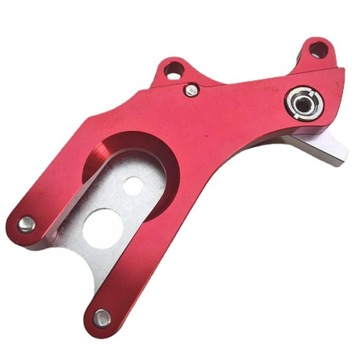 Adapter do hamulca tarczowego do konwersji roweru, czerwony