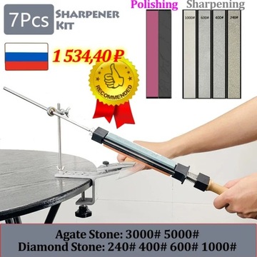 Adjustable Angle Fixed Knife Sharpener Kit Pro Blade Sharpening Scissors Po