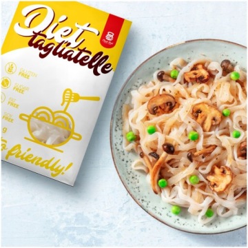 Лапша KETO Konjac Tagliatelle 400 г + рапсовое масло-спрей Cheat KIT