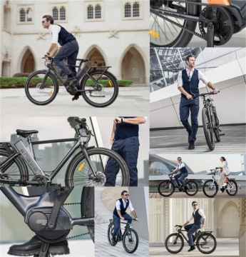 Новый электровелосипед со средним приводом ENGWE P275 PRO 250 Вт 260 км 27,5 дюйма
