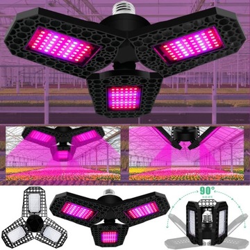 LAMPA PANEL DO WZROSTU UPRAWY ROŚLIN E27 LED 40W