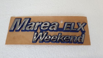 EMBLEMAT NAPIS ZNACZEK FIAT MAREA ELX WEEKEND NOWY