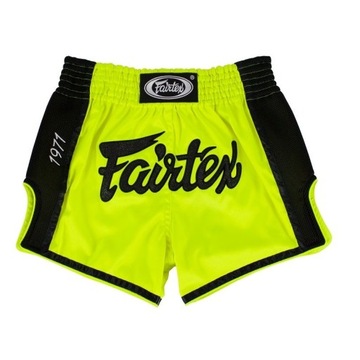 Spodenki FAIRTEX Satoru Muay Thai Zielone roz. M