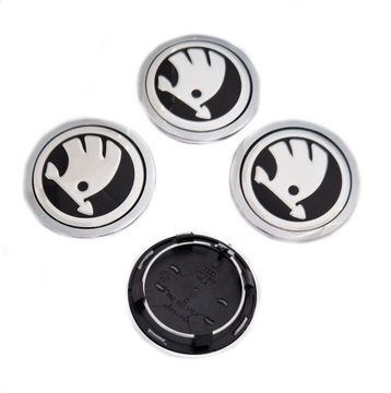 SKODA DEKIELKI DO FELG Z AUDI 69mm/56mm 4B0601170A