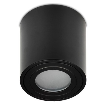 Spot sufitowy tuba stała IP44 AQUA 1xGU10 czarny