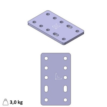 Регулировочная пластина по высоте шара крюка 5х90 мм для Iveco Daily III 2000-2006 гг.