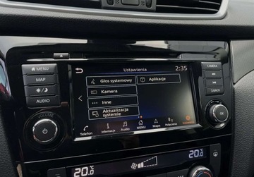 Nissan Qashqai II Crossover Facelifting 1.3 DIG-T 140KM 2021 Nissan Qashqai lift 1.33 140KM gwarancja bezwypadkowy kamera 360 NAV, zdjęcie 25