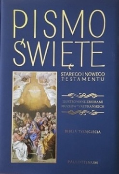 Biblia Tysiąclecia A4 Ilustrowana zbiorami Muzeum