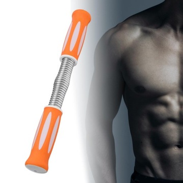 Spring Power Twister Bar Тренировка мышц груди Упражнения для верхней части тела Оранжевый