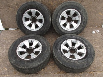 Pajero Sport I Shogun Felgi aluminiowe ET46 + opony 245/70/16 6,5mm A/T