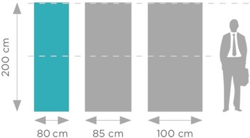 Kaseta ROLLUP COMPACT 80X200 + torba - bez wydruku
