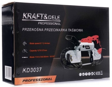 ПОРТАТИВНЫЙ ЛЕНТОЧНО-РЕЗНЫЙ СТАНОК 1900ВТ Kraft&Dele