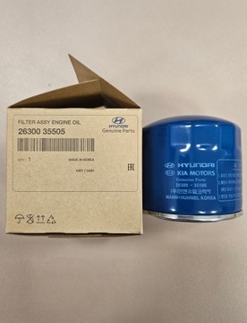 Hyundai OE 26300-35505 Filtr oleju