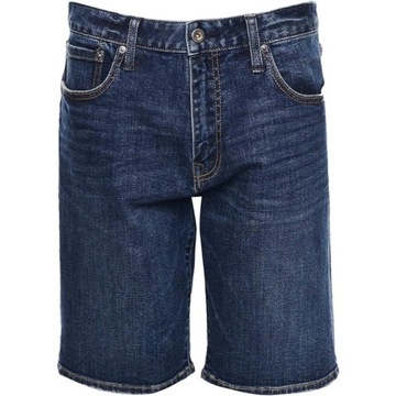 Spodenki SUPERDRY 02 TYLER SLIM męskie szorty jeansowe przed kolano W29