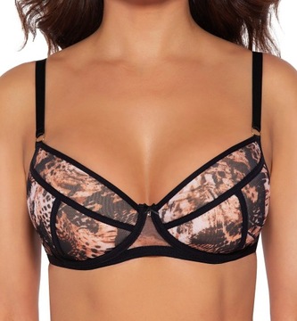 Biustonosz push-up Ava 2028 70G wild black