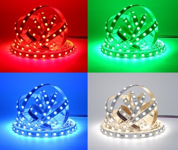 Taśma LED RGBW 60LED 17,2W RGB+4000K 24V 5m GW3