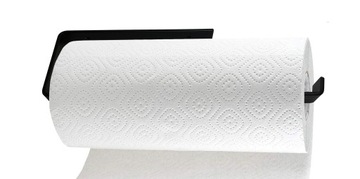 ДЕРЖАТЕЛЬ БУМАЖНЫХ ПОЛОТЕНЕЦ КУХОННАЯ НАСТЕННАЯ ВЕШАЛКА LOFT PREMIUM ЧЕРНЫЙ H2