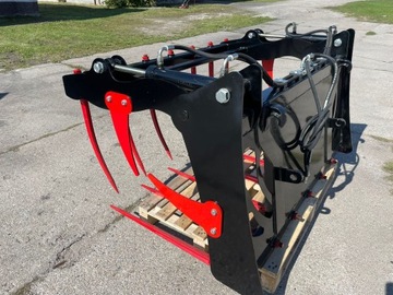 Łyżka Krokodyl ładowacz Chwytak Bel do transportu obornika kukurydzy 1.5m