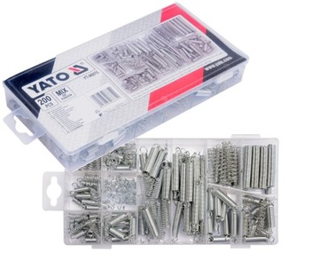 ZESTAW SPRĘŻYNEK SPRĘŻYNKI 200 SZT. YATO YT-06875