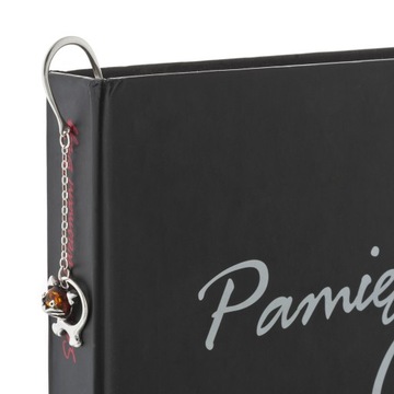 Большая серебряная закладка для книги Китти.