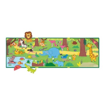 JANOD, Магнитный пазл Животные Африки Magneti'stories 3+
