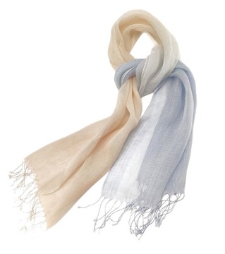 ШАРФ БРЕНДОВЫЙ 100% ЛЬН NATUR КАЧЕСТВО ШАРФА