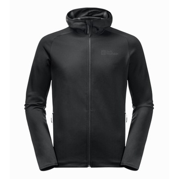 Męski polar z kapturem Jack Wolfskin BAISELBERG HOODED FZ L