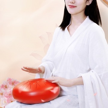 6-дюймовый стальной барабан для языка, 11 нот, барабан для хэндпана