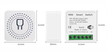 TUYA Smart Life 16A 230V IoT мини-реле Wi-Fi