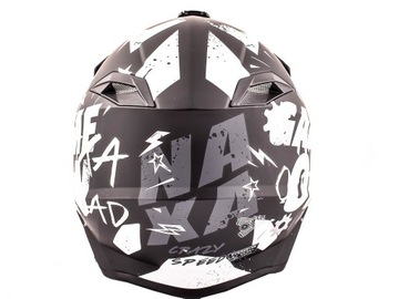 NAXA C9/N Enduro Quad Cross Шлем МАТОВЫЙ ЧЕРНЫЙ XS