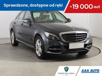 Mercedes Klasa C W205 Limuzyna 180 156KM 2014 Mercedes C C 180, Salon Polska, Serwis ASO