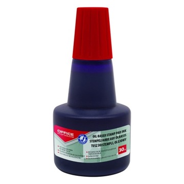 TUSZ OLEJ.D/METAL.30ML CZERW.