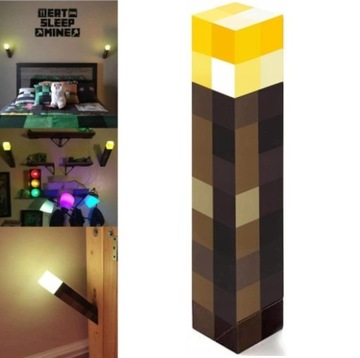 Lampka Paladone Minecraft Pochodnia
