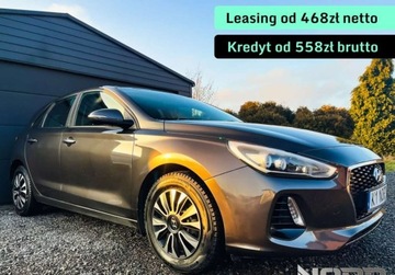 Hyundai i30 III Hatchback 1.0 T-GDI 120KM 2017 Hyundai i30 Bezwypadkowy, FV23, Bogata wersja KredytowanieLeasing, gw.12m