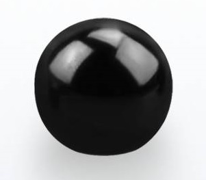 KULKA CZARNA 2 mm NA GWINT 1.2 mm