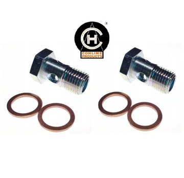 ŚRUBA M12x1,5 HOLENDERKA DO PALIWA OLEJU 2szt. OEM