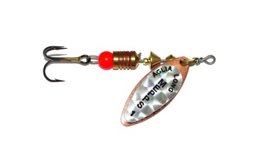 Mepps AGLIA LONG RAINBO miedziana 1/4,5g 30236001