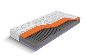 Materac termoelastyczny 80x200 BACK STRETCH piankowy Materasso PROMOCJA-20%