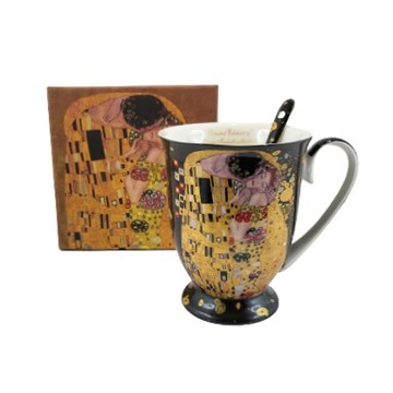 КРУЖКА KLIMT KISS 300МЛ В КОРОБКЕ