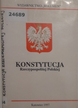 KONSTYTUCJA RZECZPOSPOLITEJ POLSKIEJ