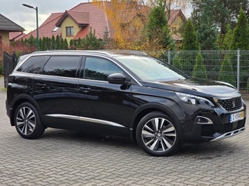 Peugeot 5008 II Crossover 1.5 BlueHDI 130KM 2019 Peugeot 5008 GT LINE, Zadbany, alufelgi, nawigacja, BOGATA WERSJA, automat, zdjęcie 6