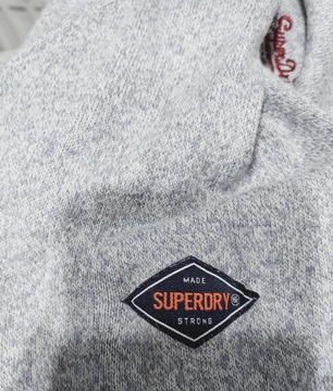 SUPERDRY sweter bawełna kaszmir L