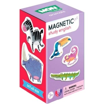 Gra magnetyczna zwierzęta