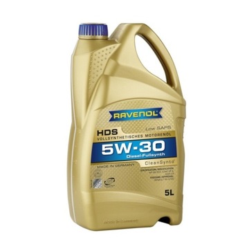 RAVENOL HDS 5W30 CLEANSYNTO 5L