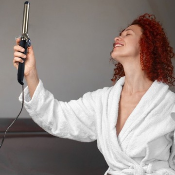 ПЛЁЙКА ДЛЯ ЗАВИВКИ КУДРОВ, КЕРАМИЧЕСКИЙ ИНВЕРТОР 19ММ, 200 ГРАДУСОВ