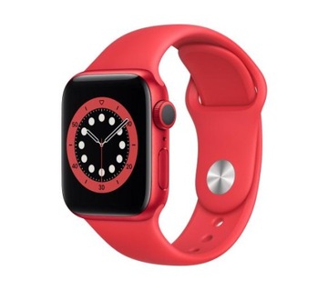 Apple Watch 6 S6 A2292 44 мм GPS красный красный