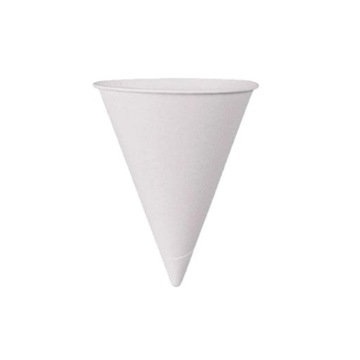 Kubek papierowy ekologiczny stożkowy 118ml 200szt