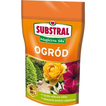 Nawóz do OGRODU Magiczna Siła 300g Substral szybki efekt OGRODOWY